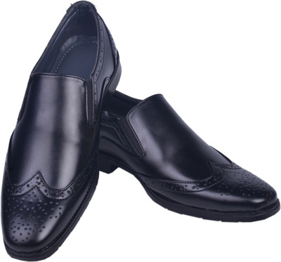 

Azzaro Black Slip On Shoes For Men(Black