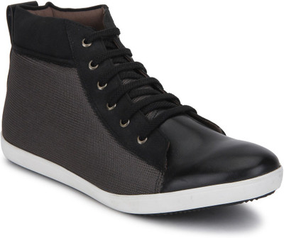 

Knotty Derby James Ankle Sneakers For Men(Black, Grey, Black