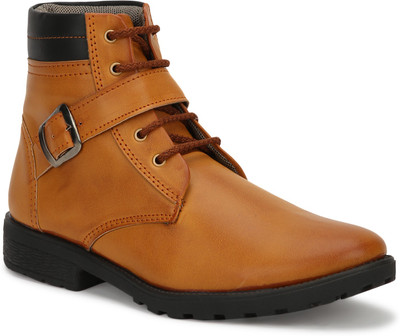 

Opancho 0015 Brown Premium Quality Boots For Men(Brown