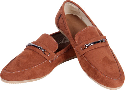 

Goyal Buckle Brown Loafers For Men(Brown)