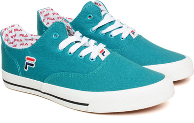 Fila Canvas Shoes For Men(Blue, Aqu blu