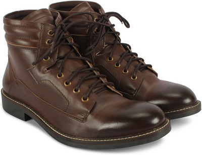 

Knotty Derby Burbage Collar Boot Boots For Men(Brown