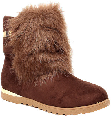 

Foot Candy Boots For Women(Brown