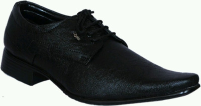 

Smoky Black Party Shoe Derby For Men(Black