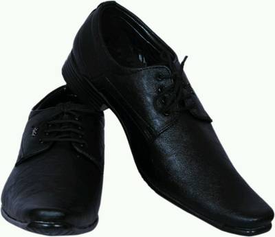 Smoky Black Party Shoe Lace Up