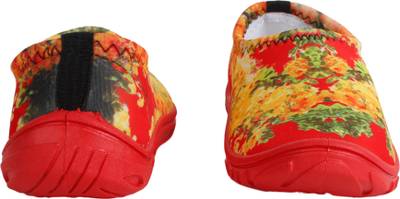 Fuel Women's Girls Red Flower Printed Bellies, Casuals, Outdoors