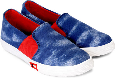 

Sam Stefy Canvas Shoes For Women(Blue)