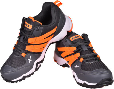 

Sparx Awesome Grey Cricket Shoes For Men(Grey, Orange
