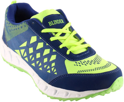

Blinder Men's CR-001-P.GRN-N.BLUE Running Shoes For Men(Blue, Green