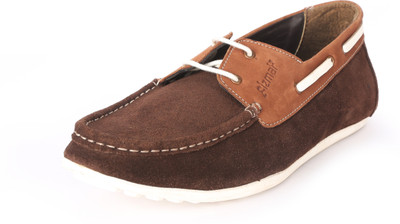 

Cizmar Cizmar Corporate Casuals - Suede Boat Shoes In Brown Shade Casual Shoes For Men(Brown, 02;brown