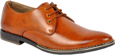 

Footlodge Simple and Good Looking Corporate Casuals For Men(Tan