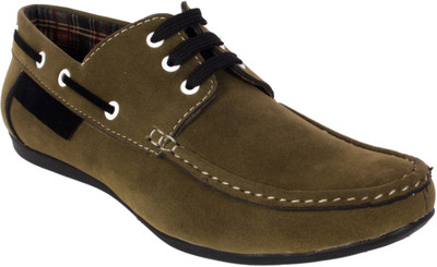 

George Adam Ch2216green Boat Shoes For Men(Green