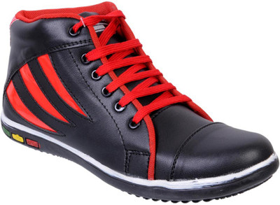 

Fescon Raze Boots For Men(Black, Red)