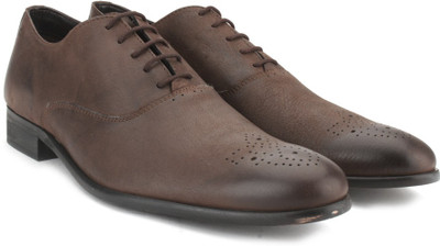 

Arrow Men Genuine Leather Lace Up Shoes For Men(Brown