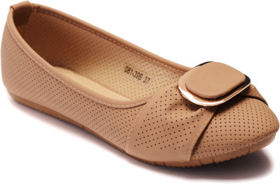 Flat n Heels Bellies For Women(Khaki)