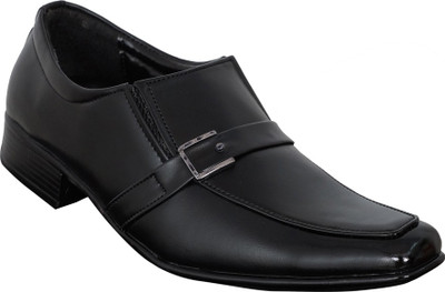 

Adjoin Steps Smart Formal Slip On Shoes For Men(Black