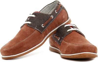 High Sierra Men Boat Shoes For Men(Red, Brown, Rust/brown