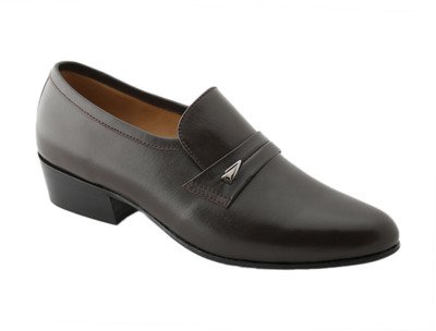 

Shoe Bazar Brown Leather Sole Slip On For Men(Brown