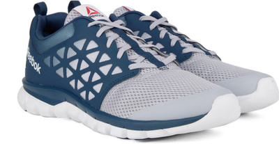 

REEBOK SUBLITE XT CUSHION 2 GRMT Running Shoes For Men(Grey, White, Grey/blue/white