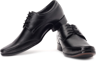 

San Frissco Lace Up Shoes For Men(Black
