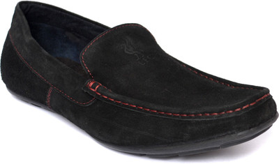 

Liverpool FC Black Suede Loafers For Men(Black)