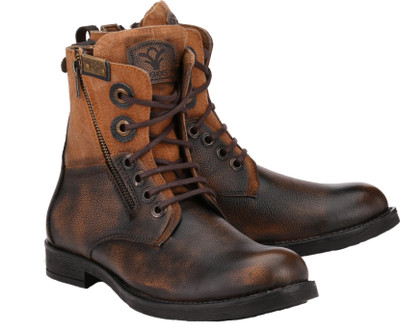 

IShoes Boots For Men(Brown, Tan