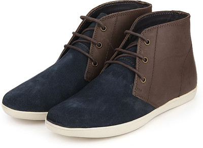 

Arden Devon Two Tone Chukka Boots For Men(Blue, Blue+brown