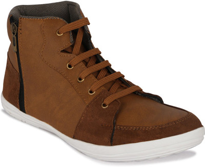 

Kielz Gents Canvas Shoes For Men(Tan)