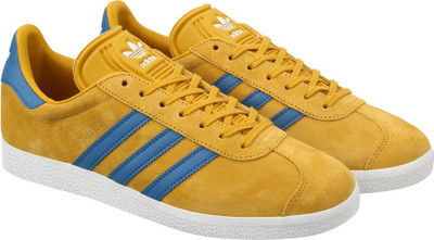 

ADIDAS ORIGINALS GAZELLE Sneakers For Men(Yellow, Stnoye/corblu/ftwwht