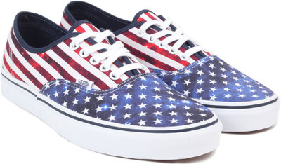 

Vans Authentic Sneakers For Men(Multicolor, (americana) dress blues/true white