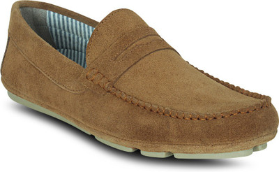 

Get Glamr SUEDE SLIP ON Loafers For Men(Tan)