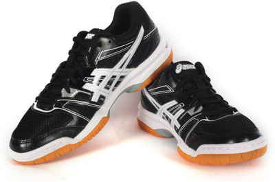 

Asics Gel-Rocket 7 Men Multi Court Shoes For Men(Multicolor, Black