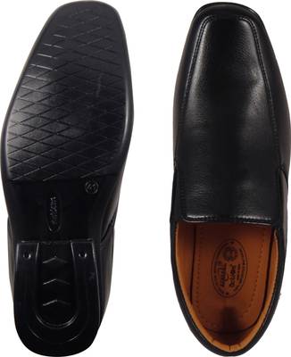 Action Synergy PL4476 Black Formal Slip On