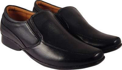 Action Synergy PL4476 Black Formal Slip On