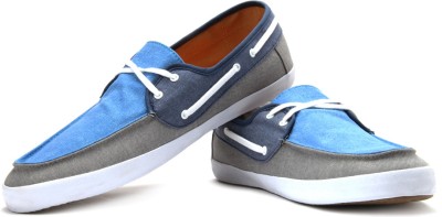 

Vans Chauffeur Canvas Sneakers For Men(Blue, White, Grey), (washed) tri tone