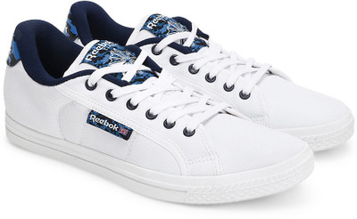 

REEBOK COURT Canvas Shoes For Men(Navy, White, White/navy/emerald/blue