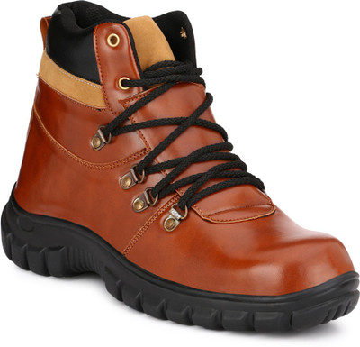 

Wave Walk Boots For Men(Brown, Beige