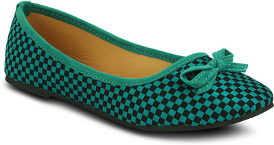 

Get Glamr Designer Bellies For Women(Green