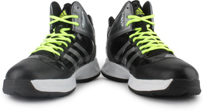 ADIDAS Basketball Shoes For Men(Black, Silver, Black/silvmt/ngtmet