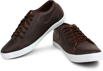 

BUWCH Buwch Casual Shoes Brown Color For Men And Boys Canvas Shoes For Men(Brown