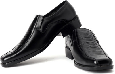 

Metro Formal Slip On Shoes For Men(Black, 11;black