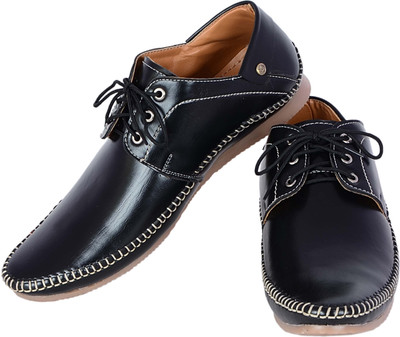 

Shoebook Shoebook Casual Derby Black Lace UP Party Wear For Men(Black, Black