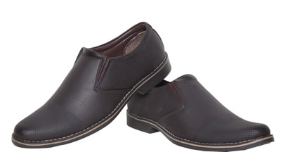 

Azzaro Black Ducas Corporate Casual Shoes For Men(Brown