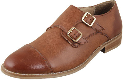 

Ziera Cape Monk Strap For Men(Brown)