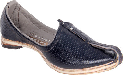 Panahi black ethnic shoes hot sale