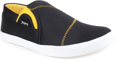 

Krafter Loafers For Men(Black, 1-black-yellow