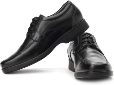 

Bata Wind Men Smooth Leather Lace Up Shoes For Men(Black