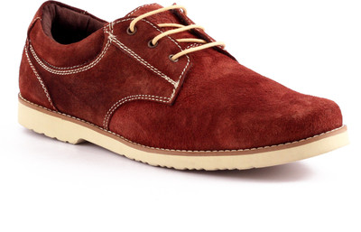 

Willywinkies Stylish And Trendy Corporate Casual Shoes For Men(Burgundy), Brown