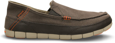 Crocs Loafers For Men(Brown, Orange