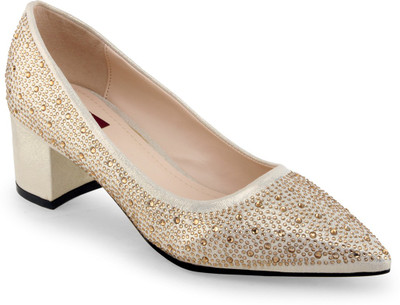 

Shuz Touch Party Wear For Women(Gold, Golden